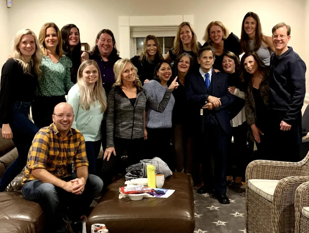 Corporate Magician York Maine The Best in Magic Entertainment Boston Corporate Magician Joe Ferranti with clients at York Beach Maine
